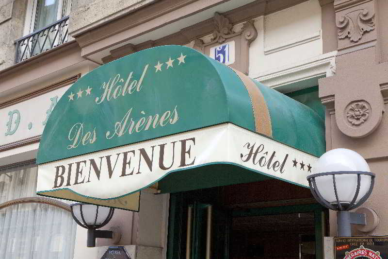 Hotel Des Arenes Paris Eksteriør bilde